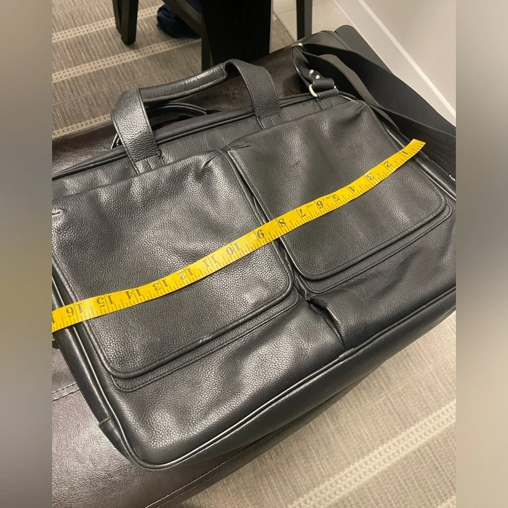 Dunhill AVORITIES messenger leather work Business Bag